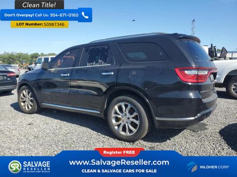 Used 2017 Dodge Durango Citadel w/ Premium Entertainment Group RWD image 3
