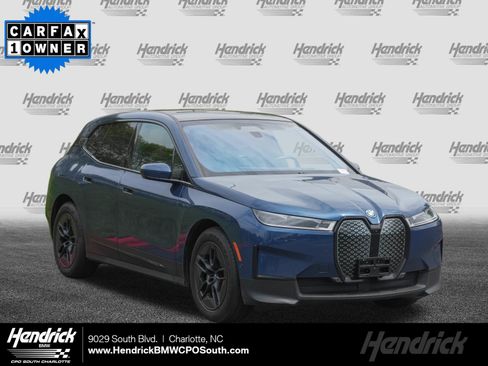 Certified 2023 BMW iX xDrive50 w/ Premium Package AWD/4WD image 1