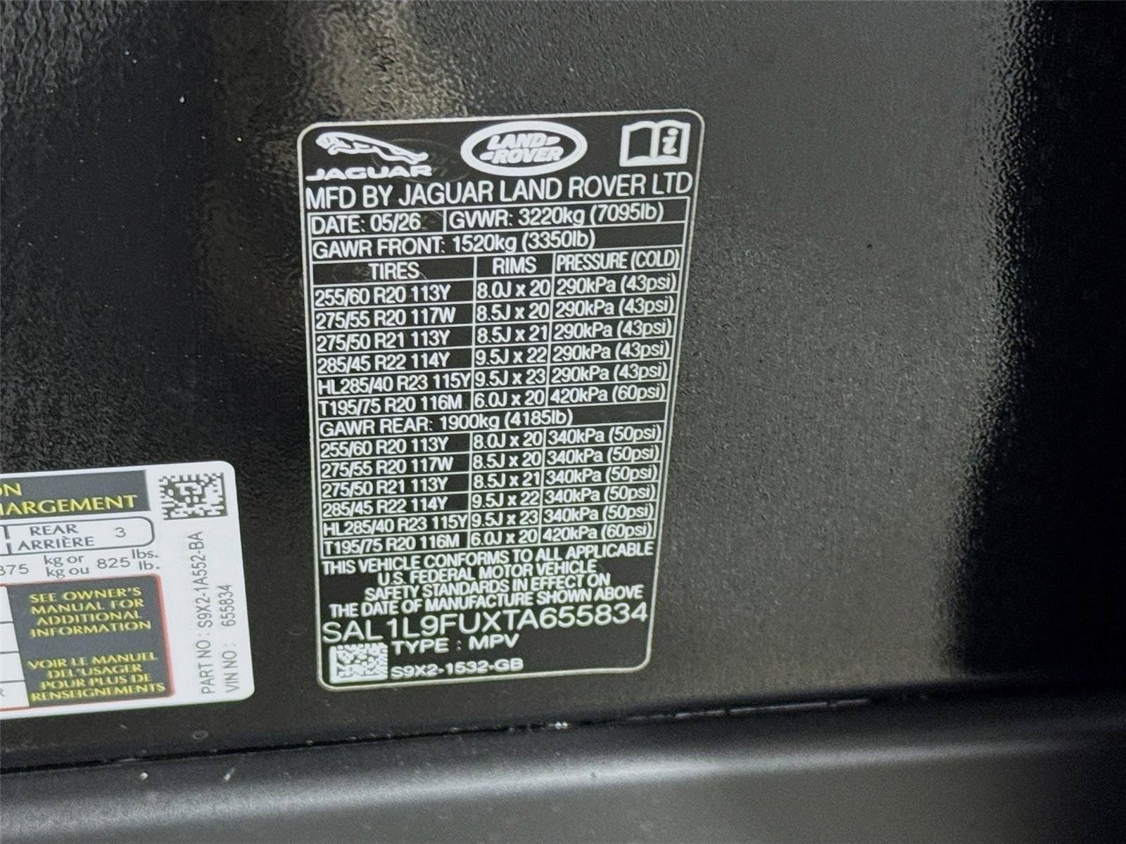 New 2026 Land Rover Range Rover Sport Dynamic SE AWD/4WD image 34