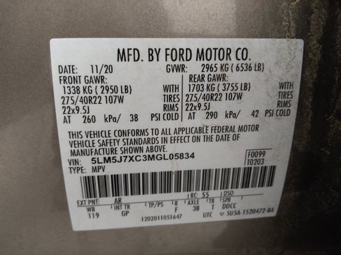 Used 2021 Lincoln Aviator Reserve w/ Equipment Group 202A AWD/4WD image 33