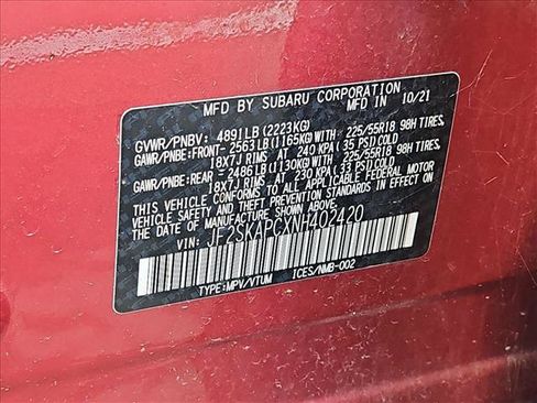 Used 2022 Subaru Forester Limited AWD/4WD image 8