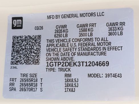 New 2026 GMC Canyon AT4 AWD/4WD image 23