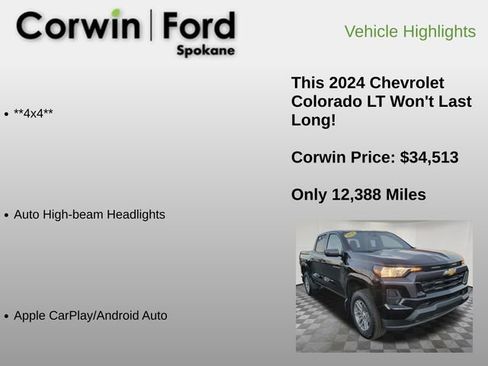 Used 2024 Chevrolet Colorado LT image 6