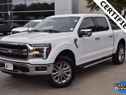 Certified 2025 Ford F150 Lariat w/ Equipment Group 501A Mid image 43