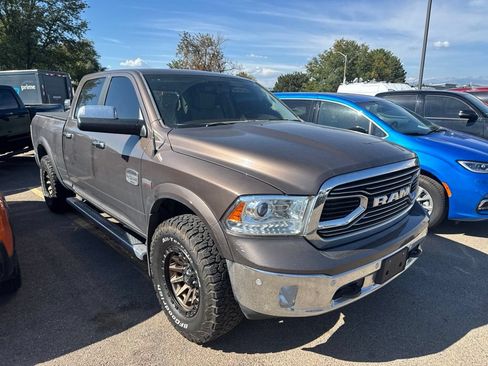 Used 2018 RAM 1500 Laramie Longhorn w/ Longhorn Southfork Package AWD/4WD image 3