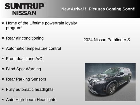 Used 2024 Nissan Pathfinder S AWD/4WD image 6