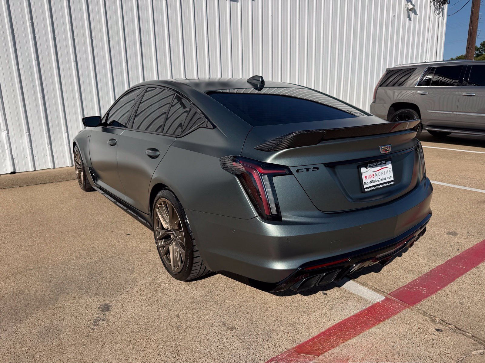 Used 2022 Cadillac CT5 V Blackwing w/ Parking Package RWD image 4