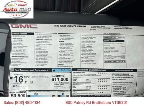 New 2026 GMC Yukon AT4 Ultimate AWD/4WD image 30