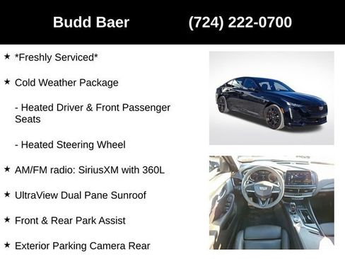 Certified 2023 Cadillac CT5 V w/ Cold Weather Package image 7