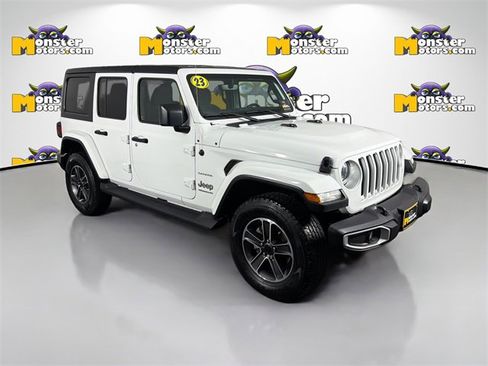 Used 2023 Jeep Wrangler Sahara w/ Cold Weather Group image 3