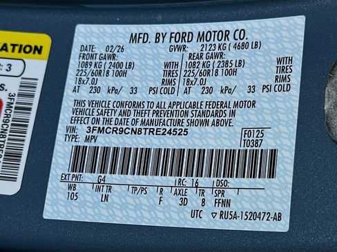 New 2026 Ford Bronco Sport Outer Banks w/ Outer Banks Tech Package+ AWD/4WD image 21