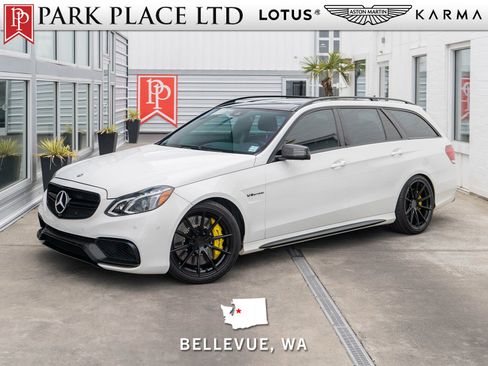 Used 2014 Mercedes-Benz E 63 AMG S-Model image 1