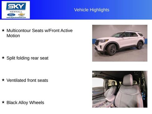 New 2026 Ford Explorer ST w/ Sun And Sound Package image 40