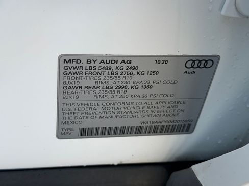 Used 2021 Audi Q5 2.0T Premium Plus w/ Premium Plus Package AWD/4WD image 25