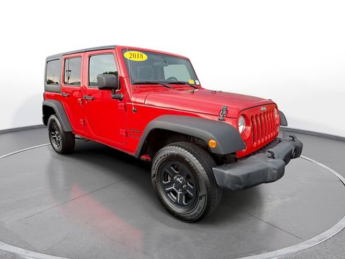 Used 2018 Jeep Wrangler Unlimited Sport w/ Connectivity Group AWD/4WD image 1