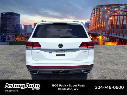 Used 2021 Volkswagen Atlas SEL AWD/4WD image 4