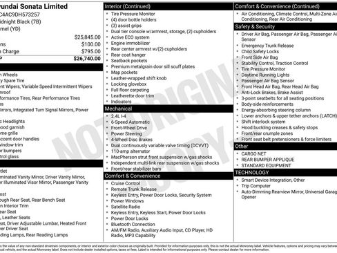 Used 2013 Hyundai Sonata Limited image 3