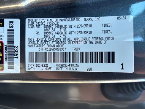 Used 2024 Toyota Tundra TRD Pro image 18