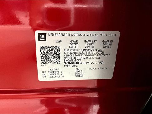 Used 2021 Chevrolet Blazer RS w/ Enhanced Convenience Package image 19