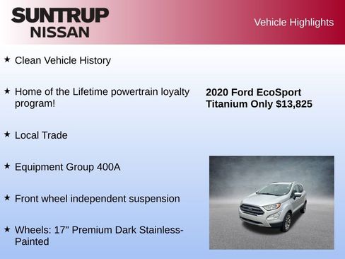 Used 2020 Ford EcoSport Titanium image 8