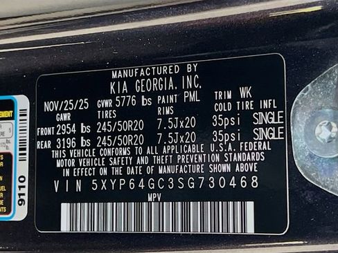 New 2025 Kia Telluride S image 36