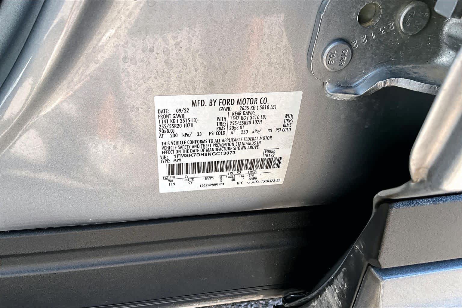 Used 2022 Ford Explorer XLT w/ Equipment Group 202A RWD image 34