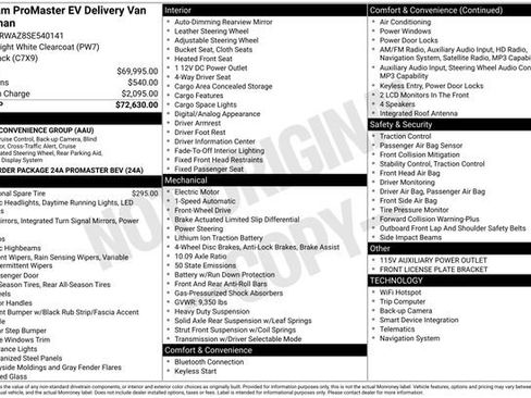 New 2025 RAM ProMaster 3500 image 13