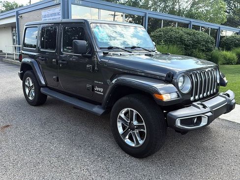 Used 2020 Jeep Wrangler Unlimited Sahara AWD/4WD image 1