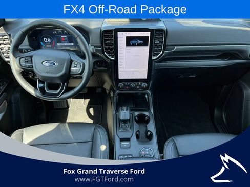 Certified 2024 Ford Ranger Lariat w/ FX4 Off-Road Package AWD/4WD image 3