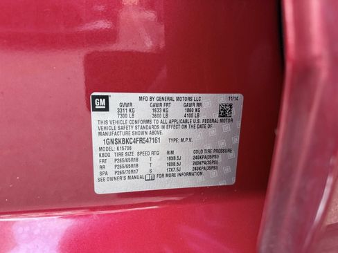 Used 2015 Chevrolet Tahoe LT AWD/4WD image 50