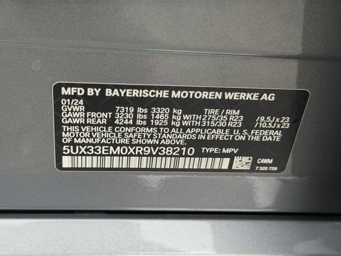 Used 2024 BMW X7 M60i w/ Executive Package AWD/4WD image 30