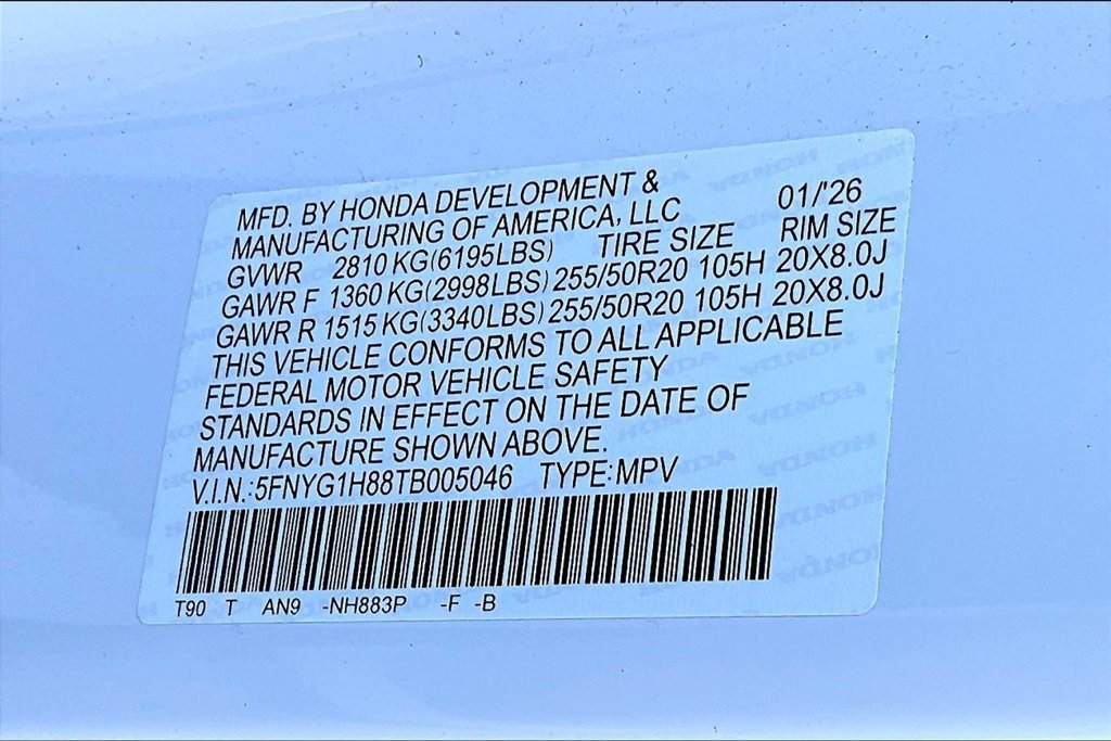 Used 2026 Honda Pilot Elite image 14
