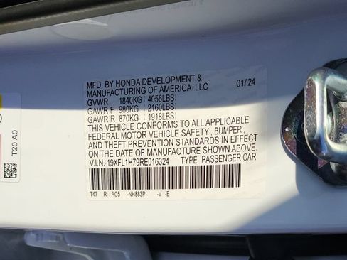 Used 2024 Honda Civic EX-L image 28