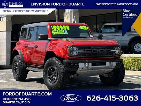 Certified 2024 Ford Bronco Raptor image 1