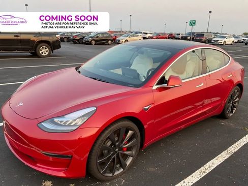 Used 2020 Tesla Model 3 Performance AWD/4WD image 1