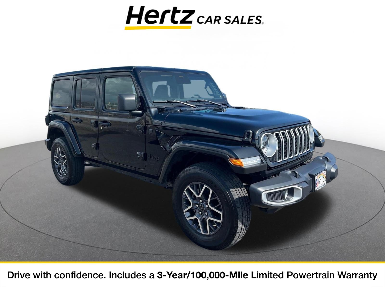 Used 2025 Jeep Wrangler Unlimited Sahara AWD/4WD image 1