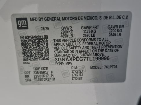 New 2026 Chevrolet Equinox LT w/ Convenience Package II image 11