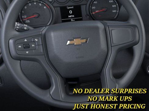 New 2026 Chevrolet Silverado 1500 Custom w/ Turbomax Blackout Package RWD image 19