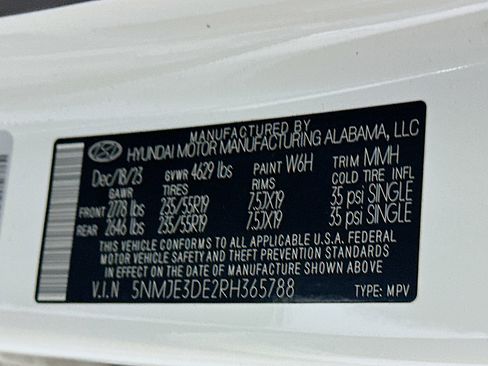 Used 2024 Hyundai Tucson Limited FWD image 12