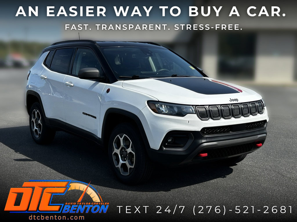 Used 2022 Jeep Compass Trailhawk w/ Trailer Tow Group AWD/4WD image 1