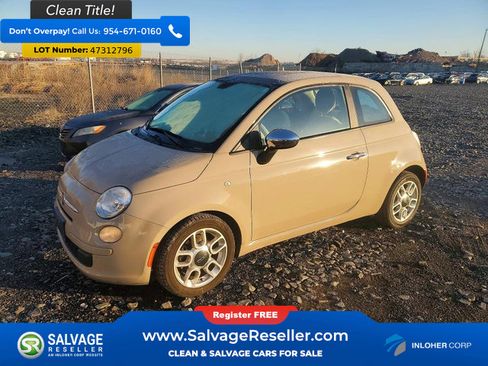 Used 2012 FIAT 500 Pop image 1