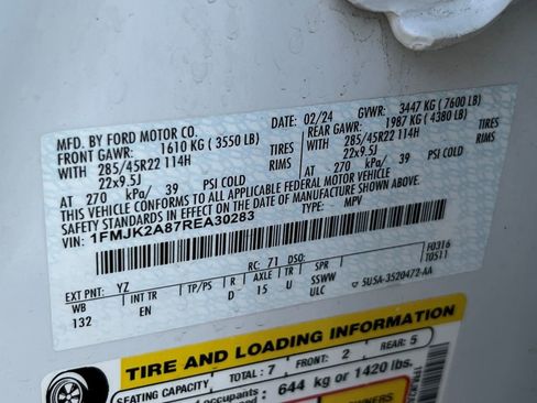 Used 2024 Ford Expedition Max Limited image 33