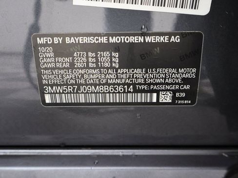 Used 2021 BMW 330i xDrive Sedan w/ Premium Package image 55