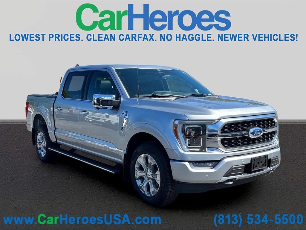 Used 2023 Ford F150 Platinum w/ Max Trailer Tow Package AWD/4WD image 1