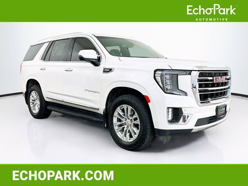 Used 2021 GMC Yukon SLT w/ SLT Premium Package AWD/4WD image 1