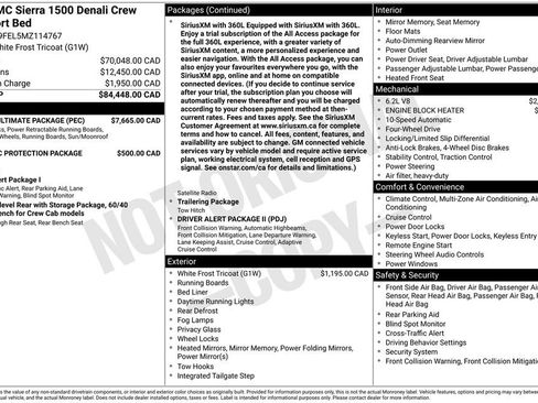 Used 2021 GMC Sierra 1500 Denali w/ Denali Ultimate Package AWD/4WD image 2