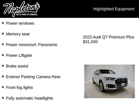 Used 2022 Audi Q7 3.0T Premium Plus image 16