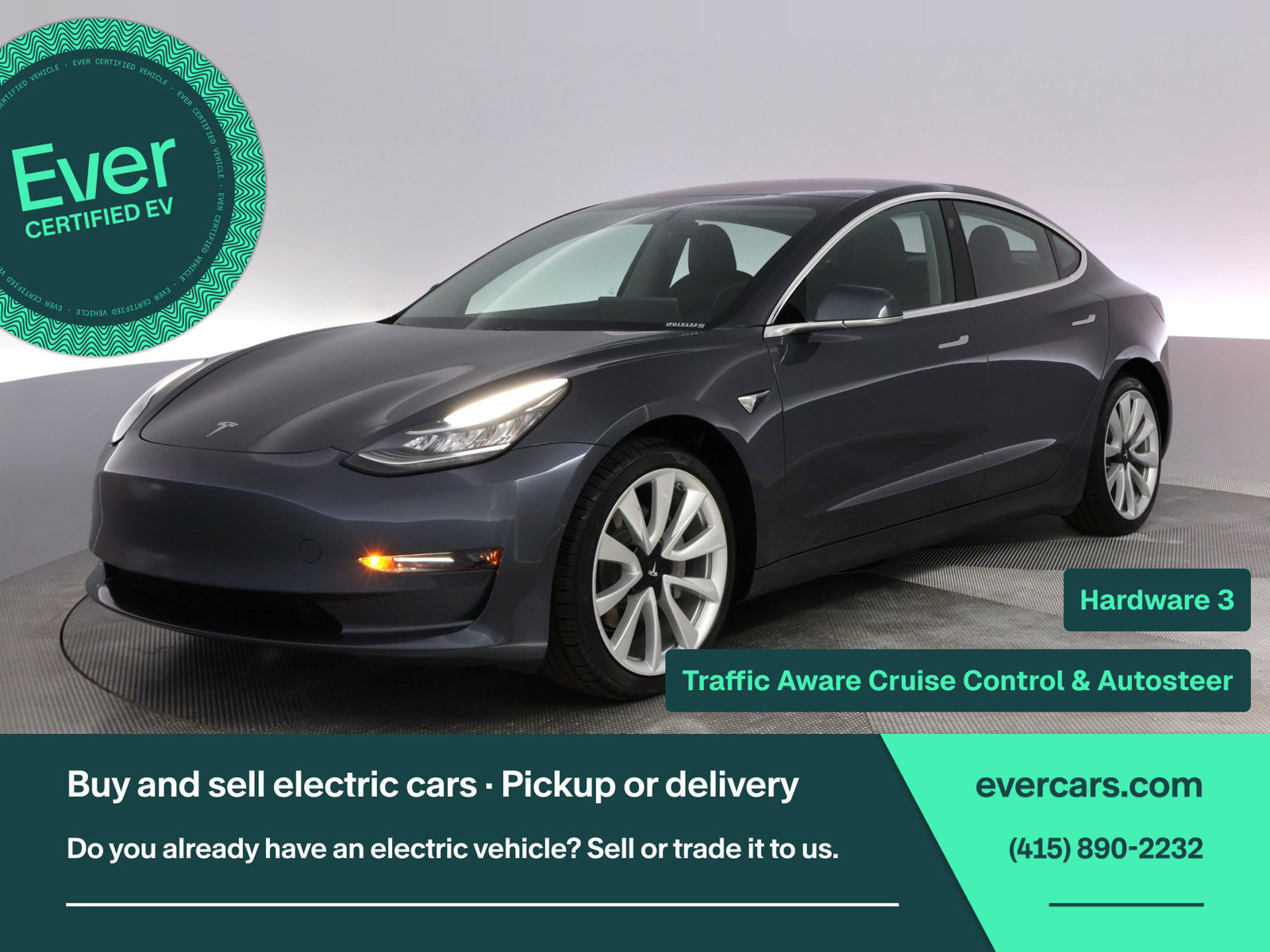 Used 2018 Tesla Model 3 Long Range RWD image 1