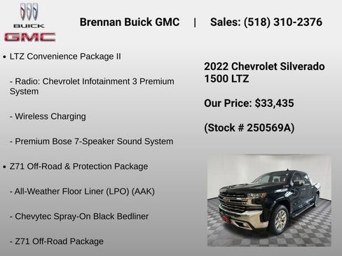 Used 2022 Chevrolet Silverado 1500 LTZ AWD/4WD image 6