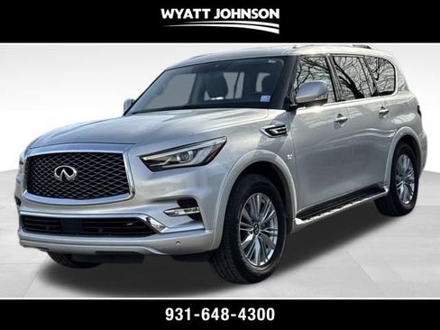 Used 2019 INFINITI QX80 Luxe w/ Cargo Package image 1